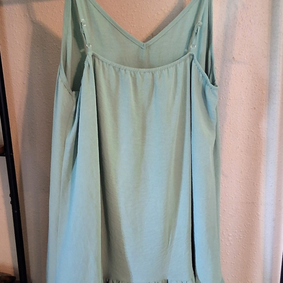 Light Green Beachy Cover Dress - Picture 4 of 4